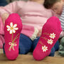 Mummy And Me Personalised Bunch Of Flower Socks, thumbnail 2 of 3