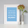 'Mummy' Gift Quote Print, thumbnail 5 of 10