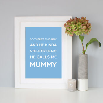 'Mummy' Gift Quote Print, 5 of 10