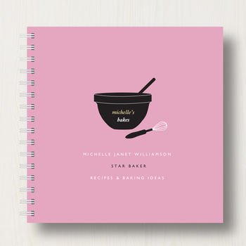 Personalised Baking Lover's Recipe Book, 9 of 10