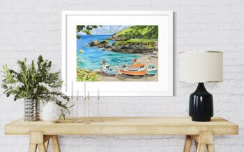 Cadgwith Cove, Cornwall Art Print, 4 of 4