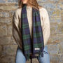 Blackwatch Tartan 100% Lambswool Scarf, thumbnail 1 of 3