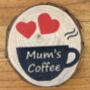Personalised Coffee Cup Coaster, thumbnail 2 of 2