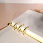 Minimal Transparent Agenda Bookmark A5, thumbnail 2 of 2