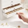 Large Multi Level Jewelry Box Jewellery Cases Organiser, thumbnail 8 of 10