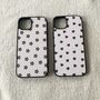 Brown Flowers And Hearts Phone Case, thumbnail 1 of 2