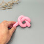 Knot Dinner Candle Holder And Pink Candlestick Holder, thumbnail 10 of 11