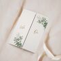 Eucalyptus Gatefold Wedding Invitations, thumbnail 2 of 5