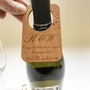Personalised Engagement Wine Bottle Label, thumbnail 1 of 7
