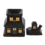 Black Haunted House Oil Burner And Wax Warmer, thumbnail 3 of 3