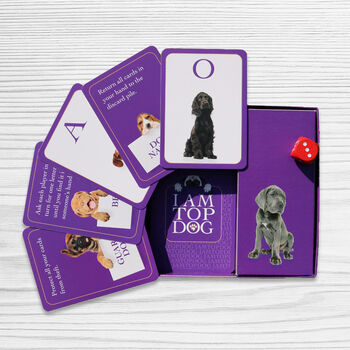 I Am Top Dog ~ Gift For Dog Lovers Of All Ages / Game About Dogs / Present From The Dog / Fun Game For Christmas Eve Box, 7 of 8