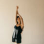 Black Linen Pyjamas | Cami And Shorts Set, thumbnail 7 of 12