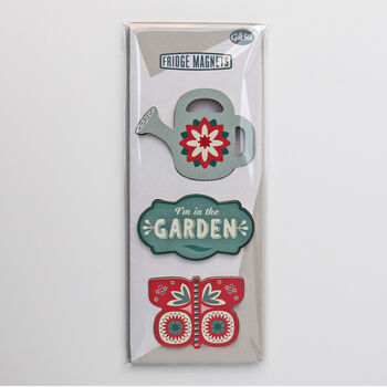 Gift Set Of Three Fridge Magnets For Gardeners, 2 of 6