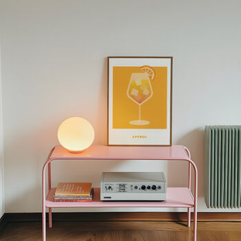 Aperol Spritz Print, Pink And Orange Art, Cocktail Print, 3 of 8