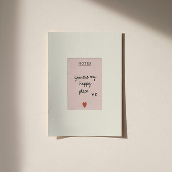 Personalised Love Notes Print, 11 of 12