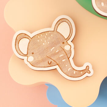 Safari Animals Self Adhesive Wall Hooks, 5 of 8