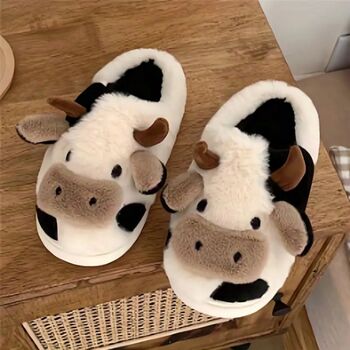 Cow Slippers, 3 of 5