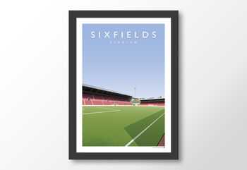 Northampton Town Sixfields Stadium Poster, 8 of 8