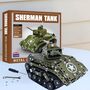 Make Your Own Sherman Tank Metal Construction Set, thumbnail 1 of 8
