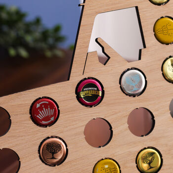 Personalised Truck Bottle Cap Collector Gift For Dad, 3 of 3