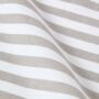 Personalised Grey Striped Unisex Premium Cotton Apron, thumbnail 11 of 12