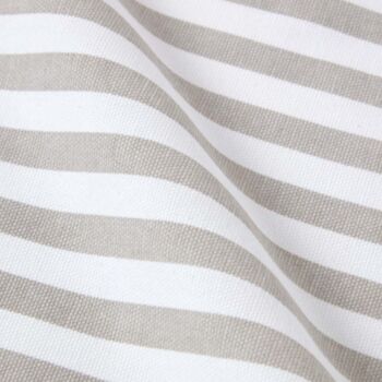 Personalised Grey Striped Unisex Premium Cotton Apron, 11 of 12