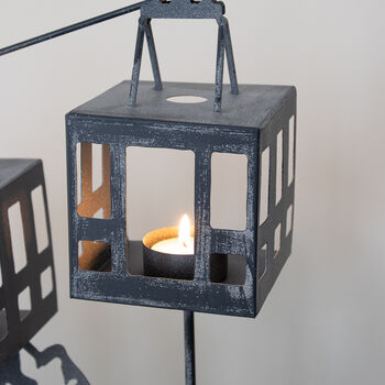 Large Industrial Ski Lift Tea Light Holder, 2 of 5