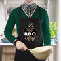 Gifts For Men Personalised BBQ King Apron, thumbnail 3 of 3