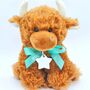 You're A Star Scottish Highland Cow Plush Soft Toy, thumbnail 1 of 4