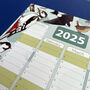 2025 Garden Birds Wall Calendar And Year Planner, thumbnail 2 of 9