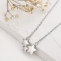 30th Birthday Sterling Silver Star Necklace, thumbnail 6 of 7