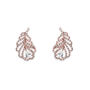 Rhodium, Gold Or Rose Gold Plated Deco Style Earrings, thumbnail 4 of 12