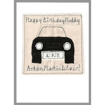 Personalised Car 40th Birthday Card For Him, 8 of 12