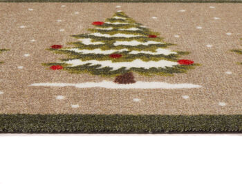 My Mat Patterned Washable My Winter Trees Mat, 2 of 3