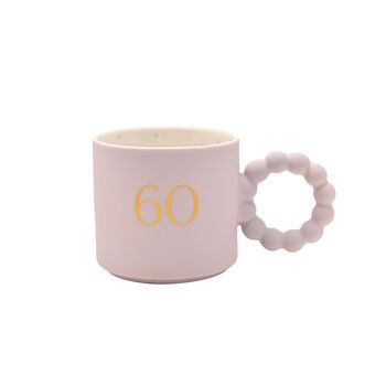 Milestone Birthday Keepsake Pastel Mug, 6 of 8