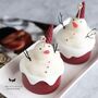 Personalised Gift Box Of Melted Snowman Candle, thumbnail 1 of 3