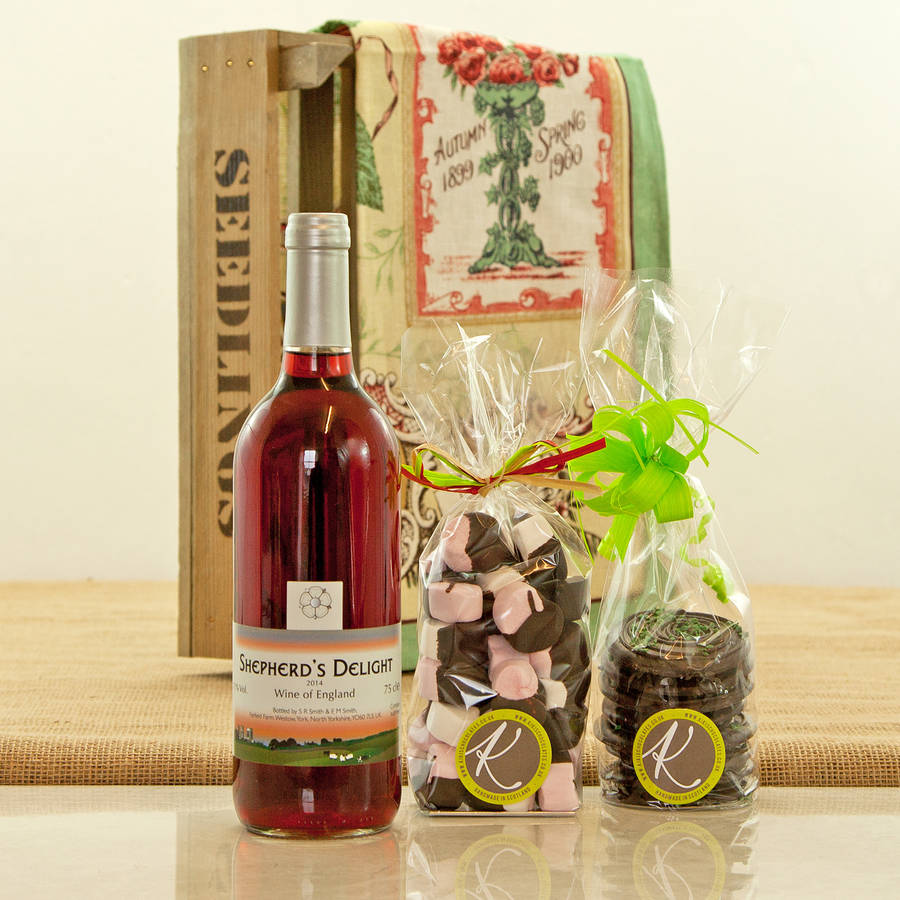 Yorkshire Rosé Wine For The Gardener By Jones and Jones of Berwickupon