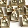 Personalised Paper Red Or Cream Roses In Bottles Wedding Party Favours, thumbnail 10 of 12