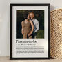 Personalised Parents To Be Print, Gift For New Parents, thumbnail 4 of 7
