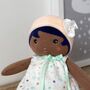 Personalised Kaloo Manon K My First Doll Soft Toy, thumbnail 4 of 7