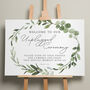 Foliage Wedding Bar Menu Sign 'Alethea', thumbnail 8 of 9
