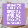Wishing You Birthday Card For Boyfriend / Girlfriend, thumbnail 1 of 3