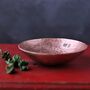 7th Anniversary Copper Trinket Bowl, Medium Hammered, thumbnail 1 of 7