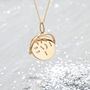 Gold Plated Or Silver 'I Love You' Spinner Necklaces, thumbnail 3 of 6