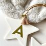 Personalised Initial Star Bauble Decoration, thumbnail 4 of 4