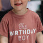 Birthday Boy Kids T Shirt, thumbnail 3 of 7
