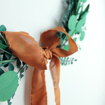 Paper Scandi Wreath Diy Kit, 4 of 6