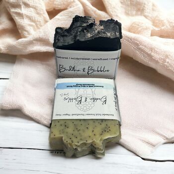 Father's Day Soap Box Activated Charcoal Coconut Milk, 3 of 5
