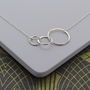 Triple Infinity Link Necklace, thumbnail 1 of 3