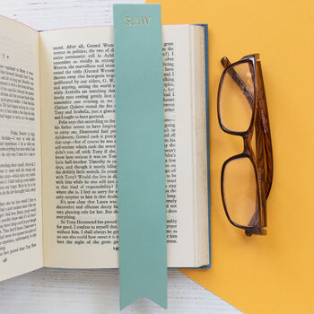 Leather Bookmark Personalised, 5 of 10